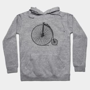 Penny Farthing Unicycle Hoodie